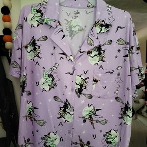 SOLD Way To Celebrate Halloween witch pajamas Medium NWT